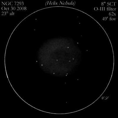 NGC 7293 C62x Helix NebNeg