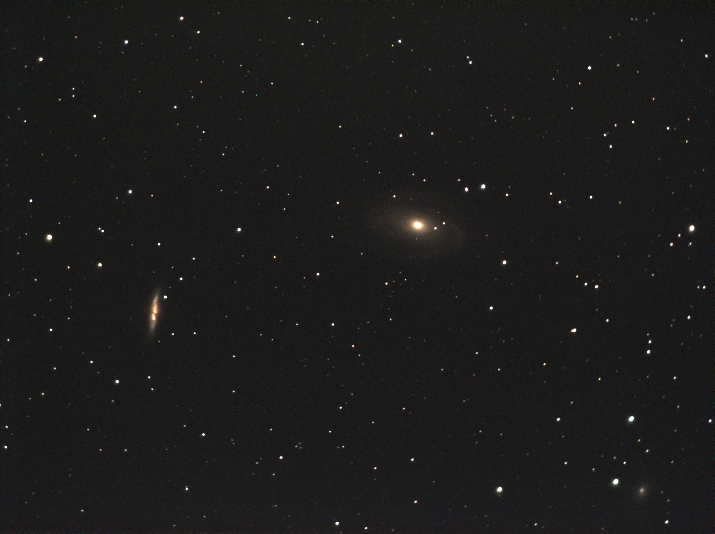 M81 M82 5x60s f4.5 AT72