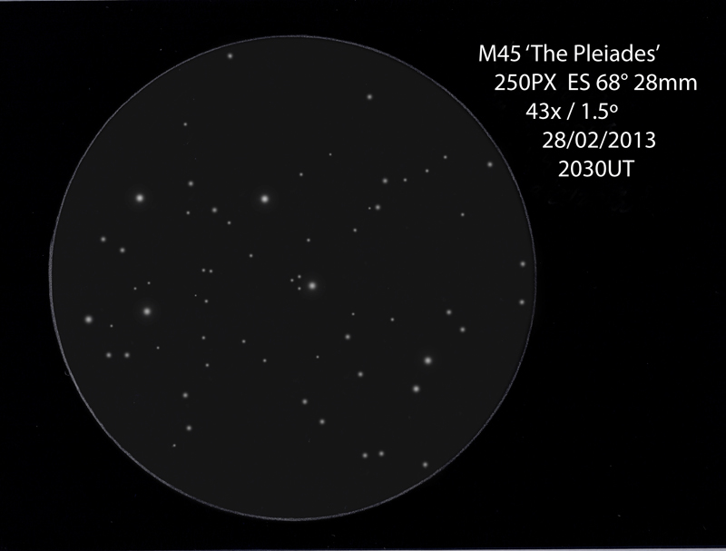 SK M45 20130228 2030UT mcrae