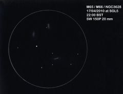 SK M65 M66 NGC3628 17 04 2010