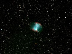 M27 Dumbbell Nebula LRGB N23P10H09