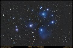 M45  - The Pleiades