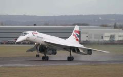 Concorde's final flight, filton, bristol 2003