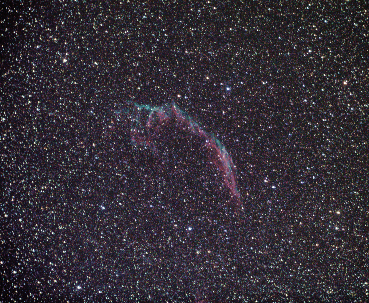 NGC6992

Great conditions, but not enough time...
4x 300 sec subs ISO 800 and 2XDarks to match.