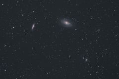 M81 and M82 form SGL6
Total of 4hr data
Megrez 72 and Canon 500D