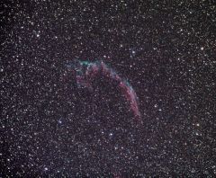 NGC6992

Great conditions, but not enough time...
4x 300 sec subs ISO 800 and 2XDarks to match.