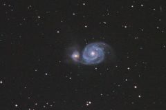 M51 49 frames 6hrs 53mns Cropped