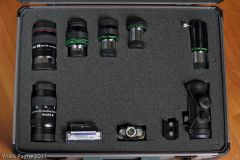 Eyepiece Case
My modest collection of eyepieces, a mixture of Baader planetarium and TeleVue