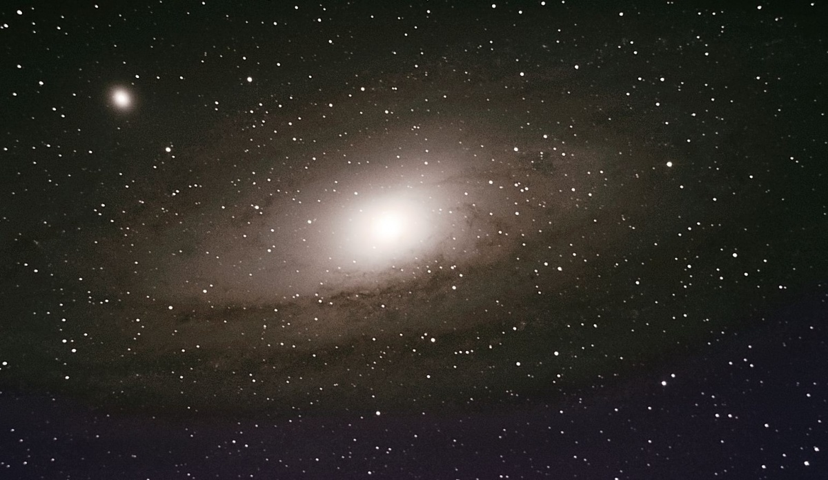 Andromeda Galaxy swirl