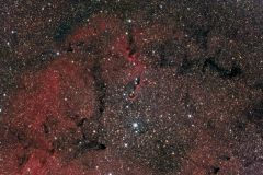 Part of IC1396 and VDB142Taken with a APM-TMB105, QHY8 CCDExposure 14x15mins