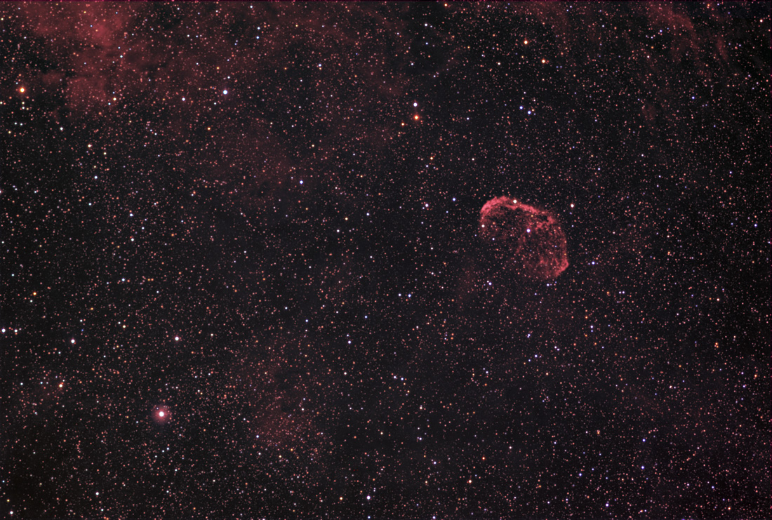 Crescent Nebula HaHaRGB May 09