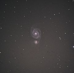 8x1 min subs on m51 with darks