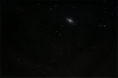 M 104 sombrero galaxy 30 x 30 second exp (all of my pics are from 30 second exposures because of verry bad light polution 3 streat lights next to my back garden.)
