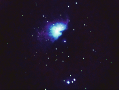 orion nebula stacked 9 iso 800 NO DARKS 25 PERENT