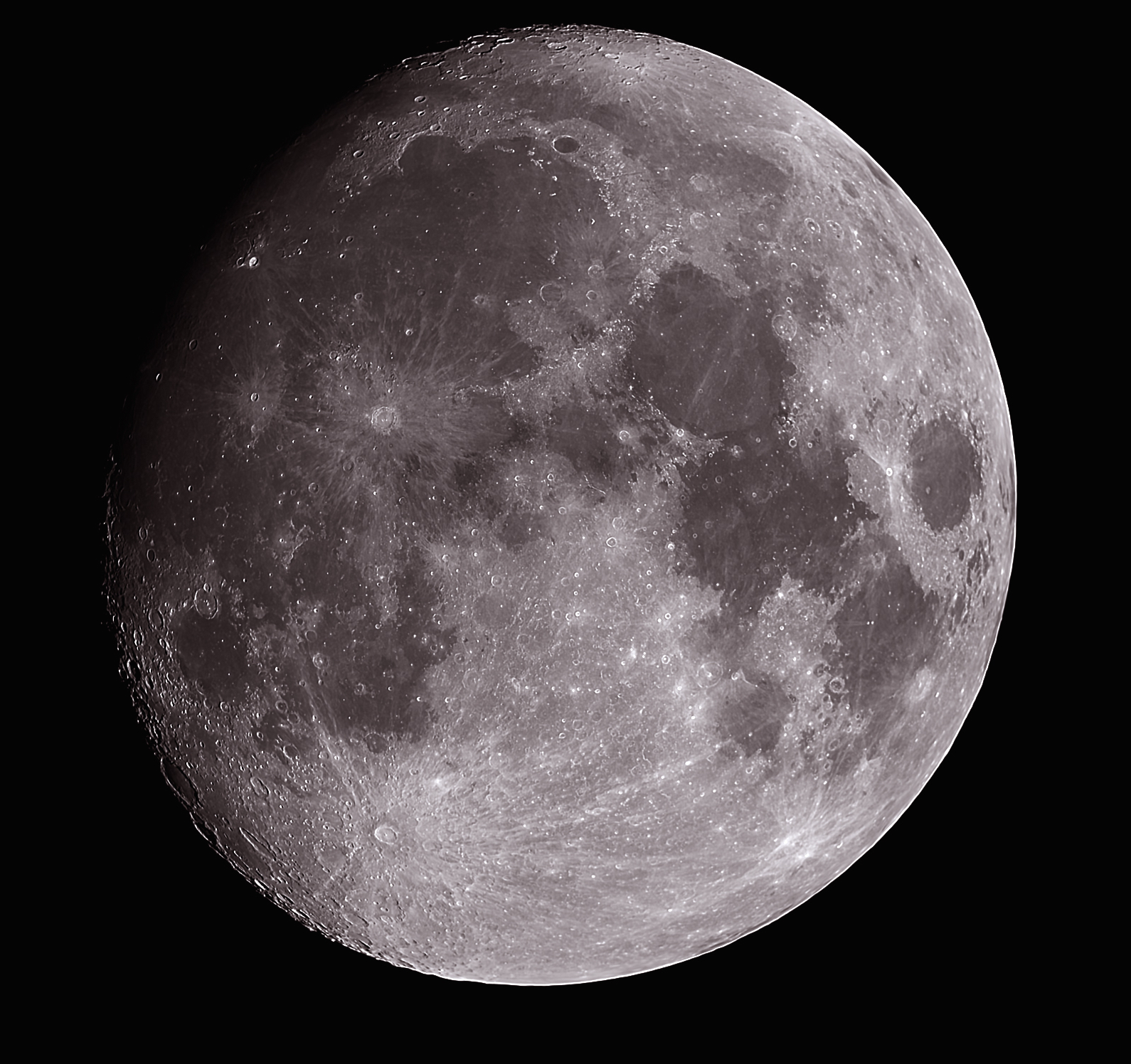 Moon disc, Nov 24. Imaging Lunar Stargazers Lounge