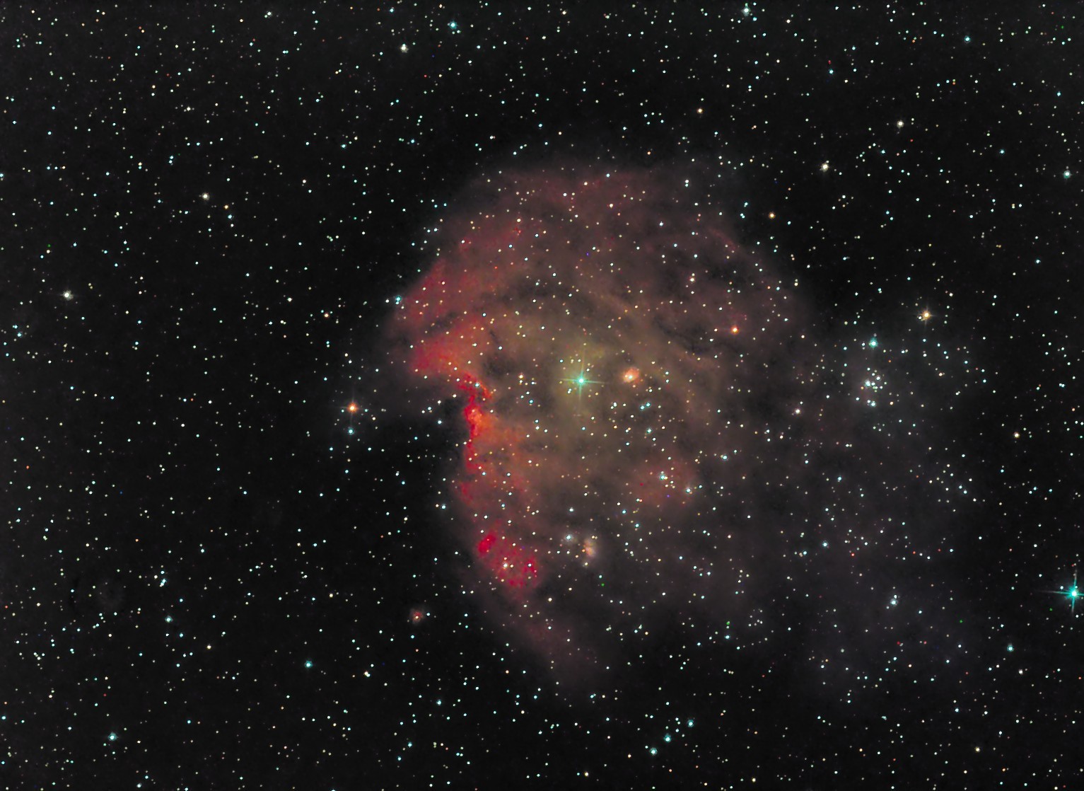 NGC2174 Monkey head nebula