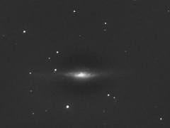 UFO Galaxy NGC 2683 in Lynx