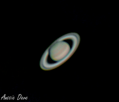 First Coloured Saturn