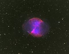 M27 - Dumbbell Nebula - HSO Palette