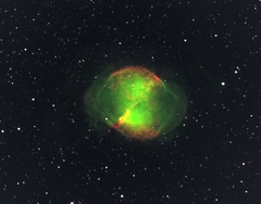 M27 - Dumbbell Nebula - CFHT Palette