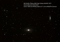 M81, M82 & NGC 3077 30.09.2016