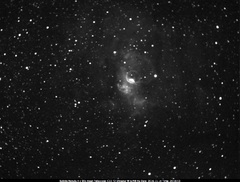Bubble Nebula NB Ha
