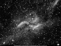 Propeller Nebula NB Ha