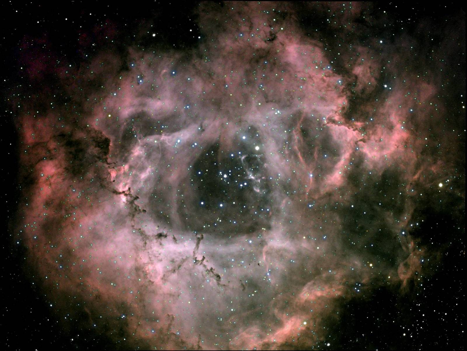 Rosette NGC2244 LRGB