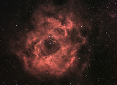 NGC2239 Rosette Nebula v2.1 including Ha data