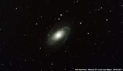 M81 - My first galaxy photographed that was the subject