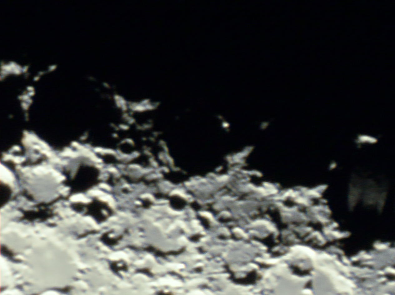 Lunar mid-southern region