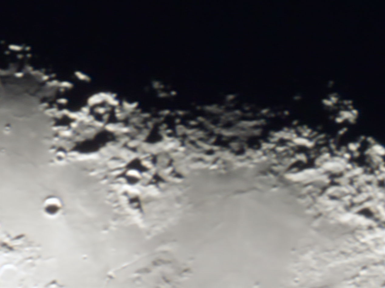 Lunar central-north region