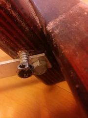 Locking Saftey bolt for Denver Observing Chair aluminum a-frame support bar