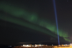 Aurora - Reykjavik Peace .gif
