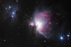 M42, M43 and NGC-1977