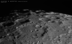 Clavius & Moretus - Heading to the south lunar pole