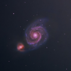 M51 - Whirlpool Galaxy, 21/4/18