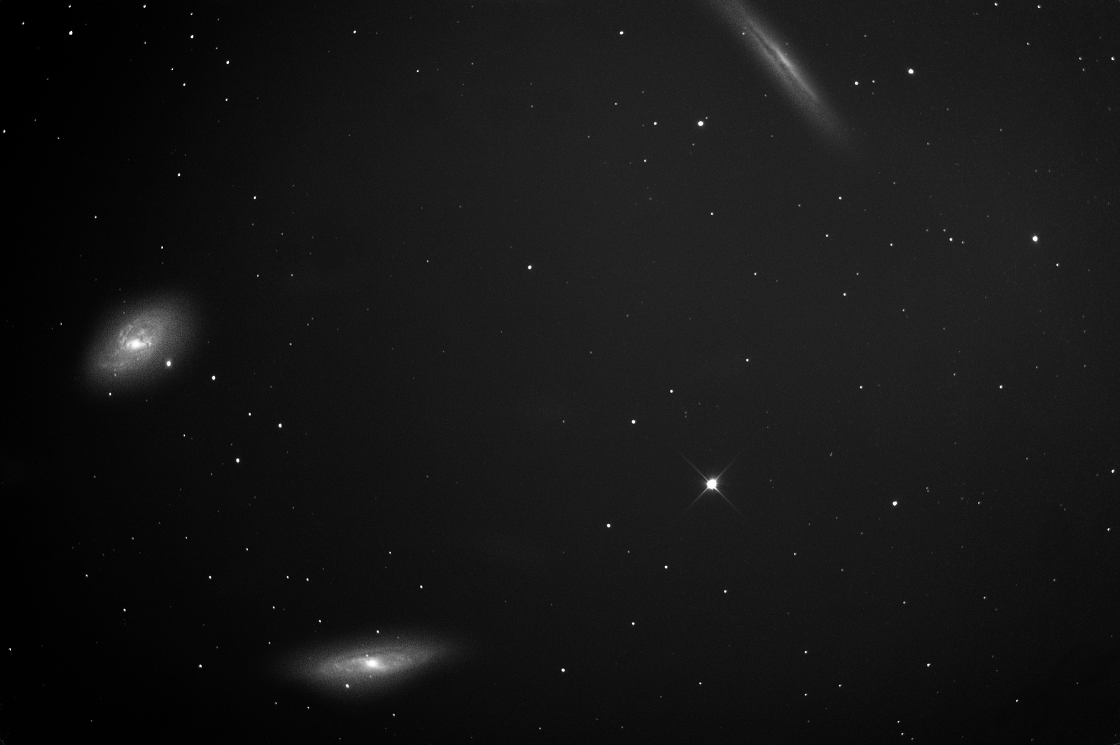 M65, M66 & NGC 3628: Leo Triplets