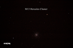 Hercules Cluster August 12, 2015 (single exposure, zoom lens)