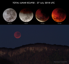 Lunar Totality  - 27Jul2017 UTC