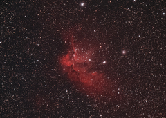 The Wizard Nebula in RGB