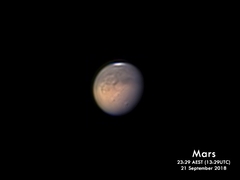 Mars - 21 September 2018