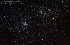 NGC 869 & NGC 884 The Double Cluster 06.10.2018