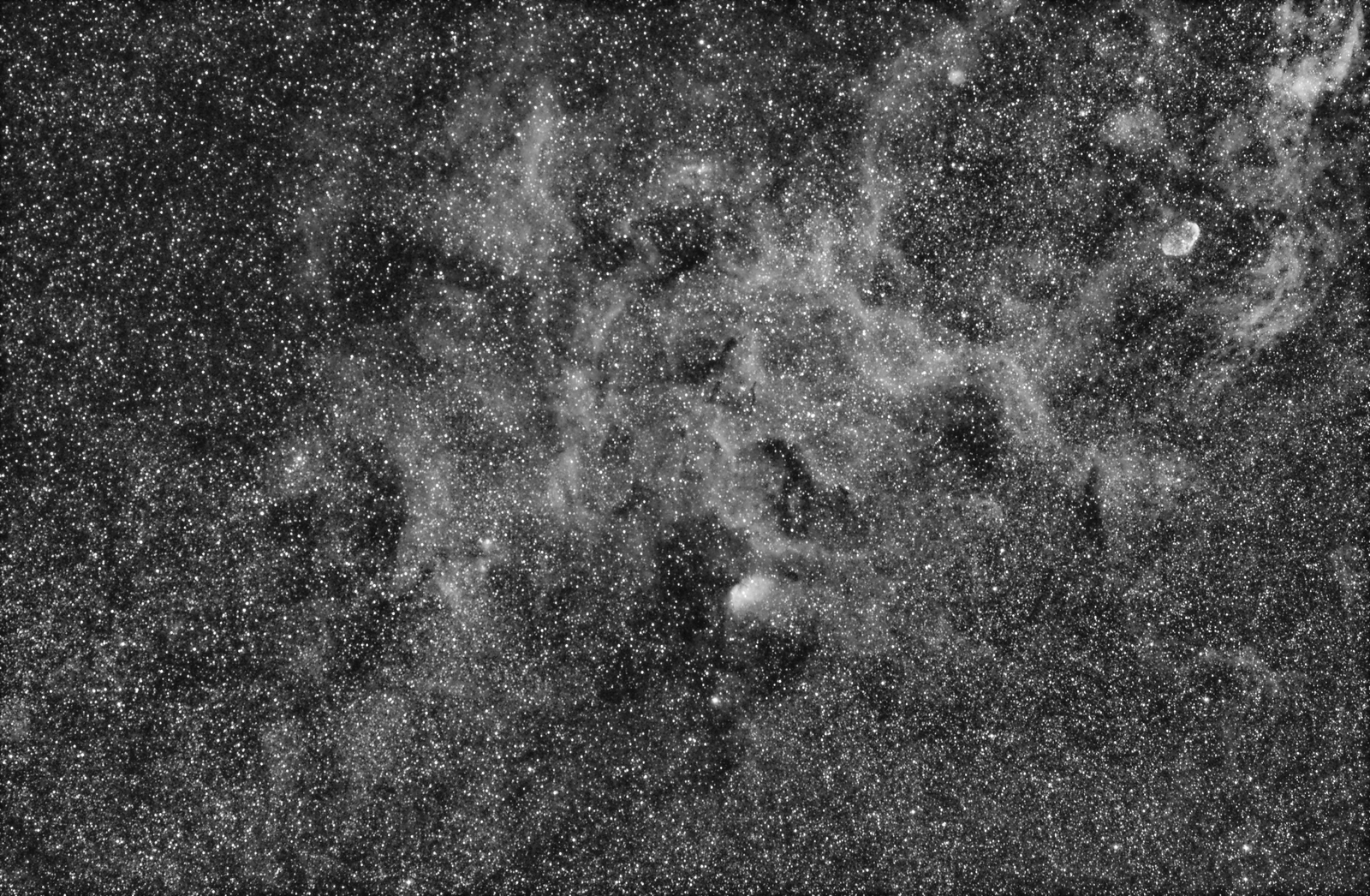 Below The Crescent Nebula