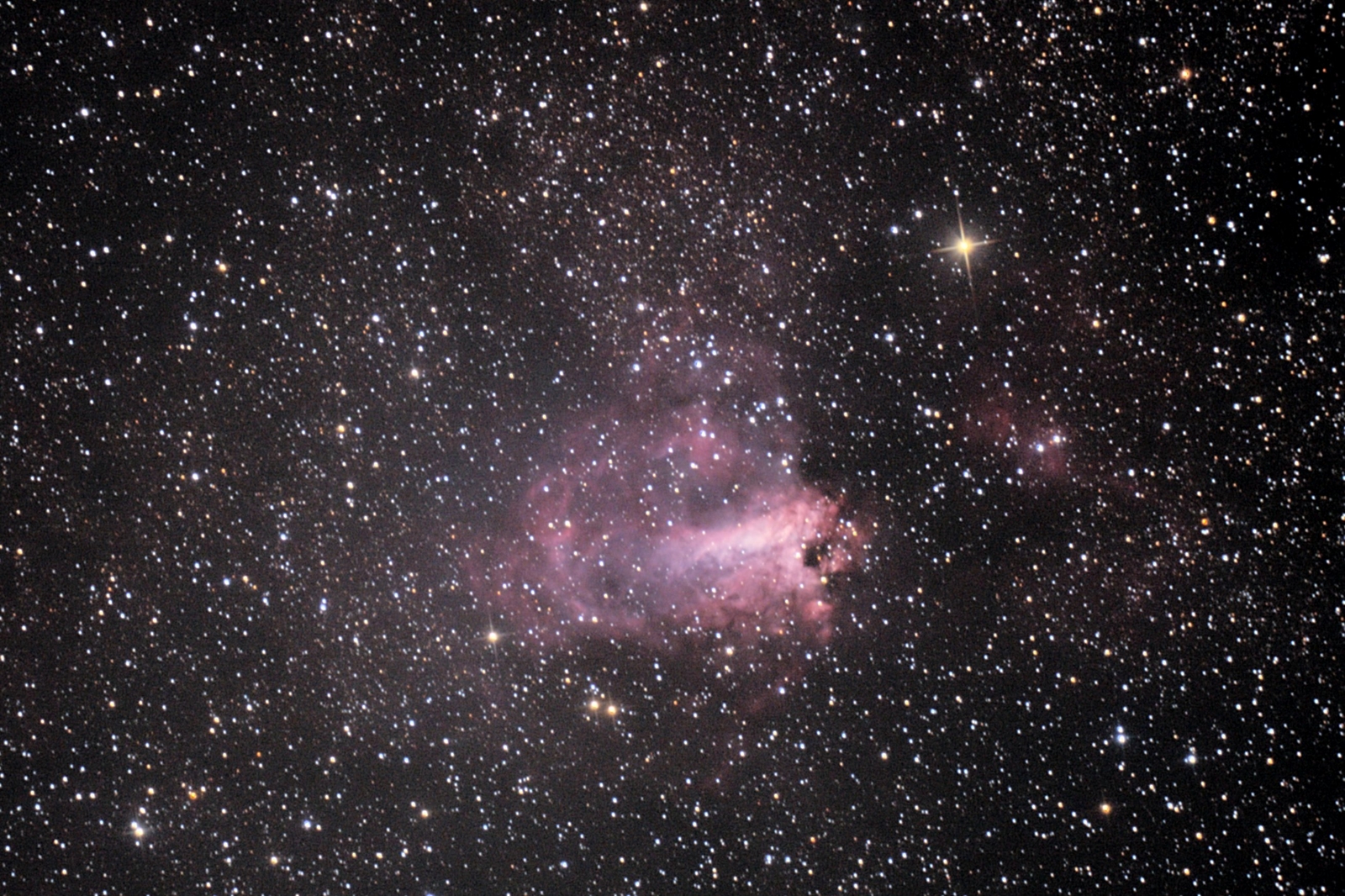 2018-09-07 Omega/Swan/Horseshoe nebula (M17)