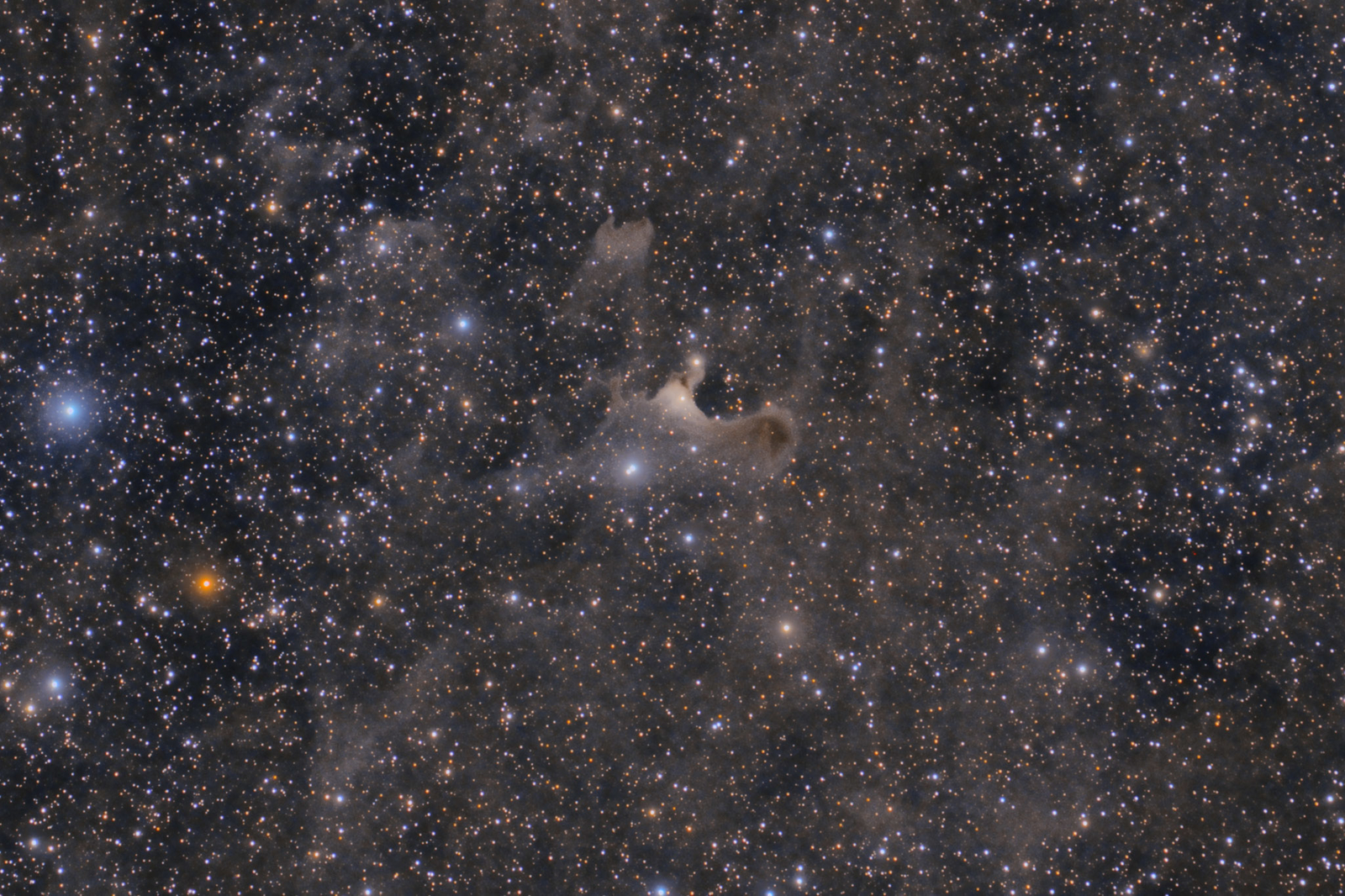 Gost nebula ( wide field version )