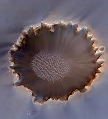 Beauty of martian surface feautures