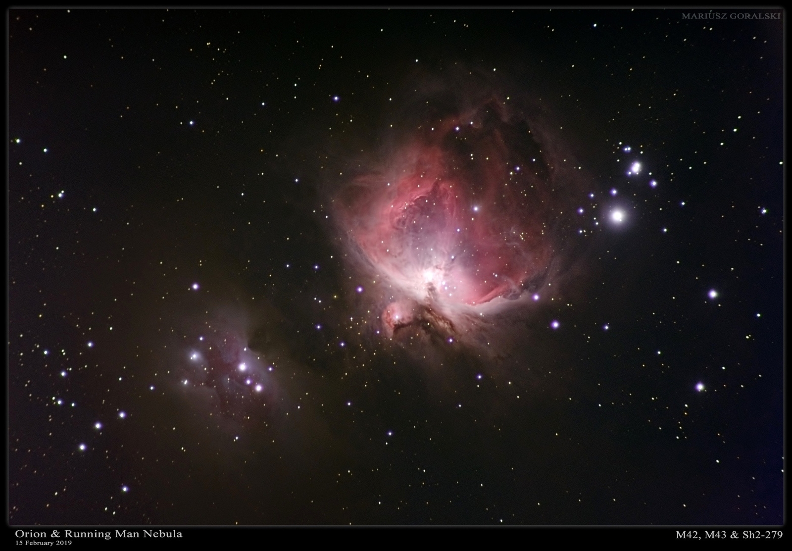 Orion Nebula Region 15 Feb 2019