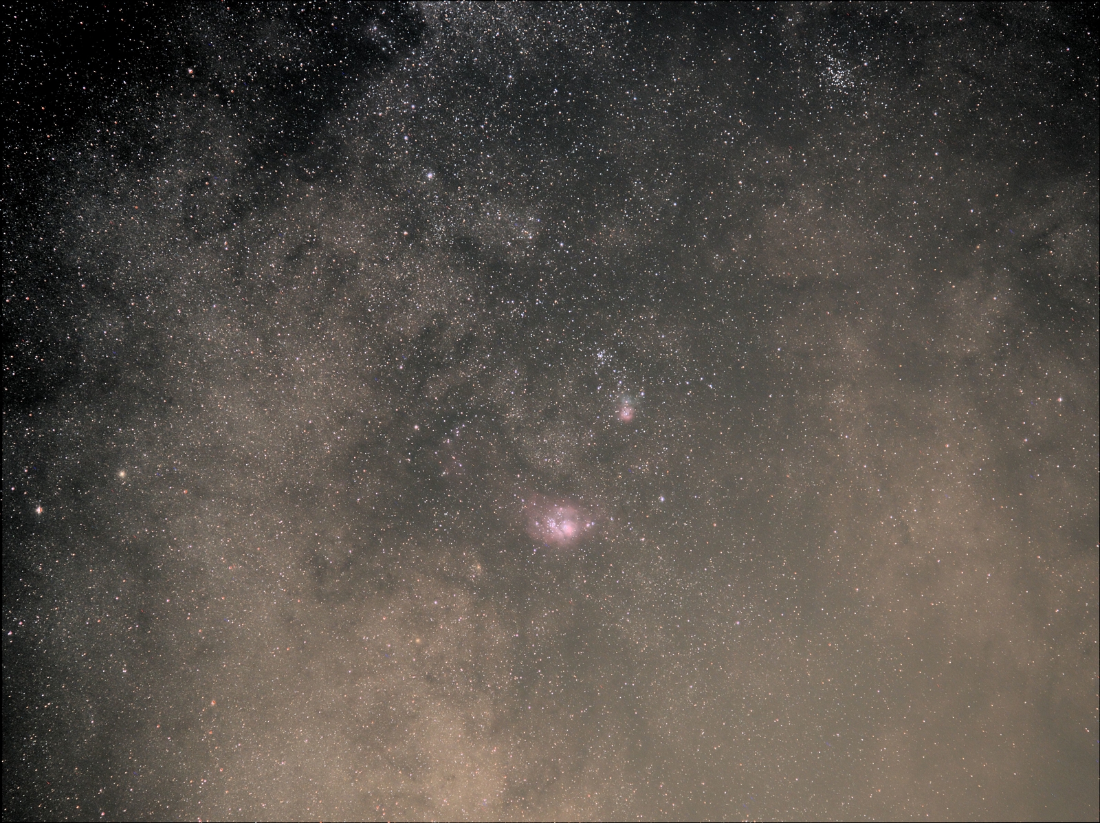 Milky way bulge around Laguna (20190829)