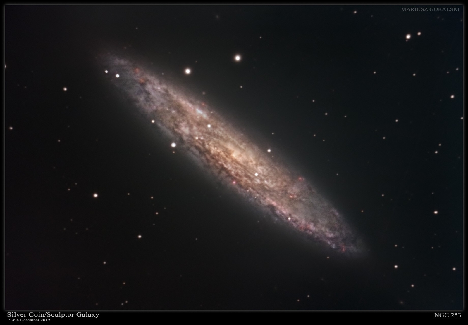 NGC253 - Sculptor Galaxy - Dec 2019